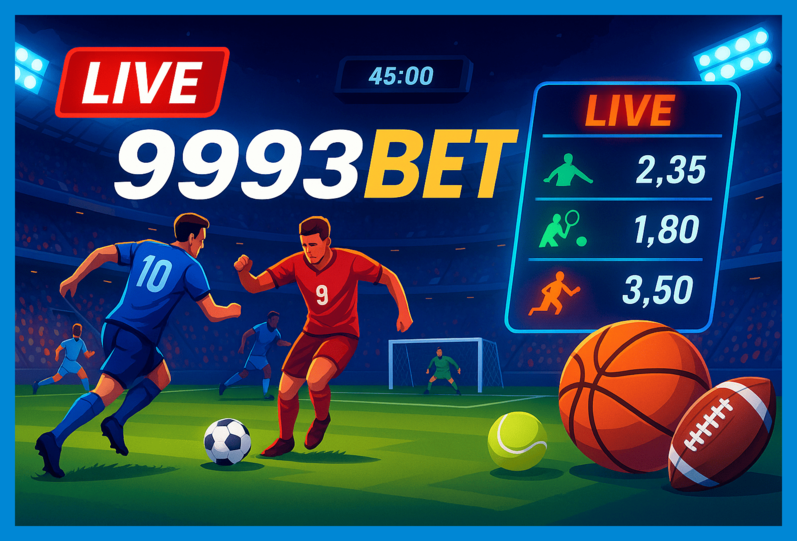 Aposte em apostas esportivas no cassino online 9993BET