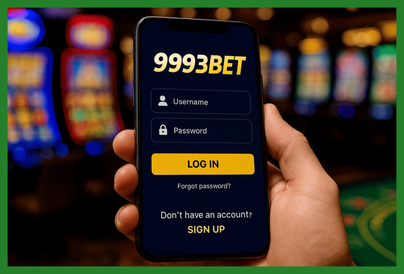 Criar uma nova Conta no plataforma 9993BET